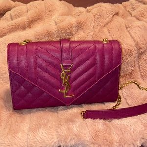 YSL Small Envelope Shoulder Bag